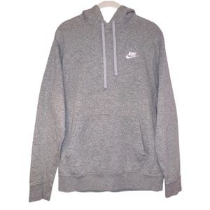 SALE! Nike Sweatshirt/Hoodie Light Grey Size Small